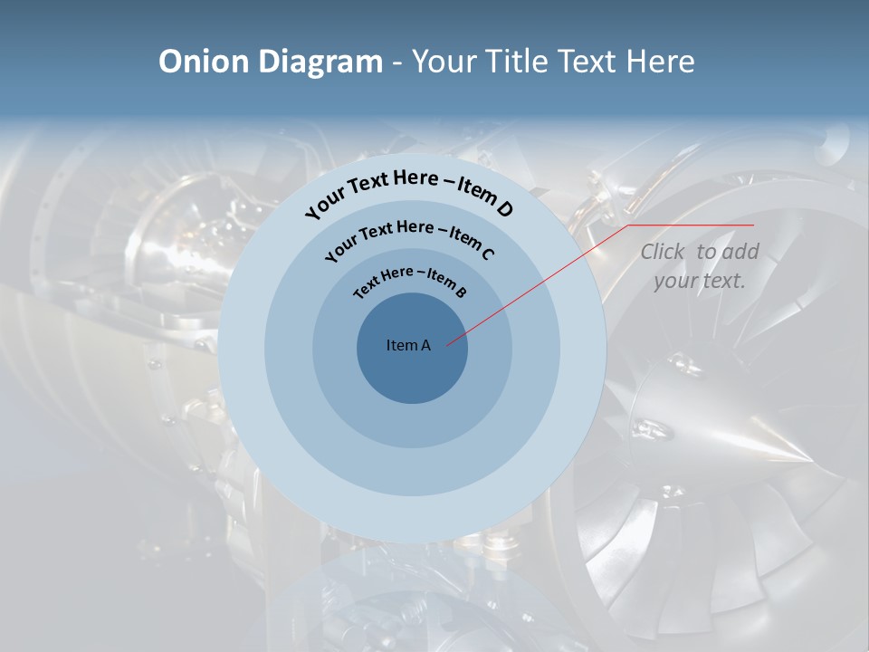 Turbine Mechanical Glimmer PowerPoint Template