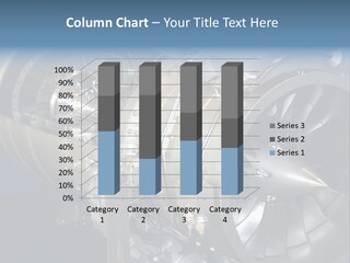 Turbine Mechanical Glimmer PowerPoint Template