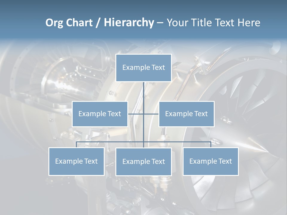 Turbine Mechanical Glimmer PowerPoint Template