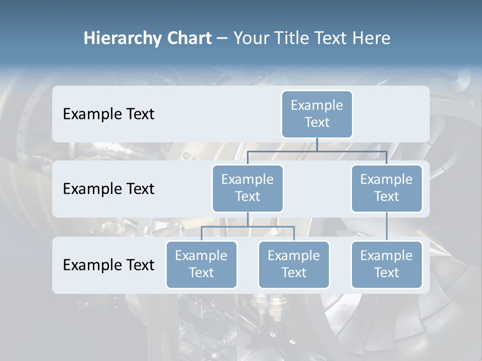Turbine Mechanical Glimmer PowerPoint Template