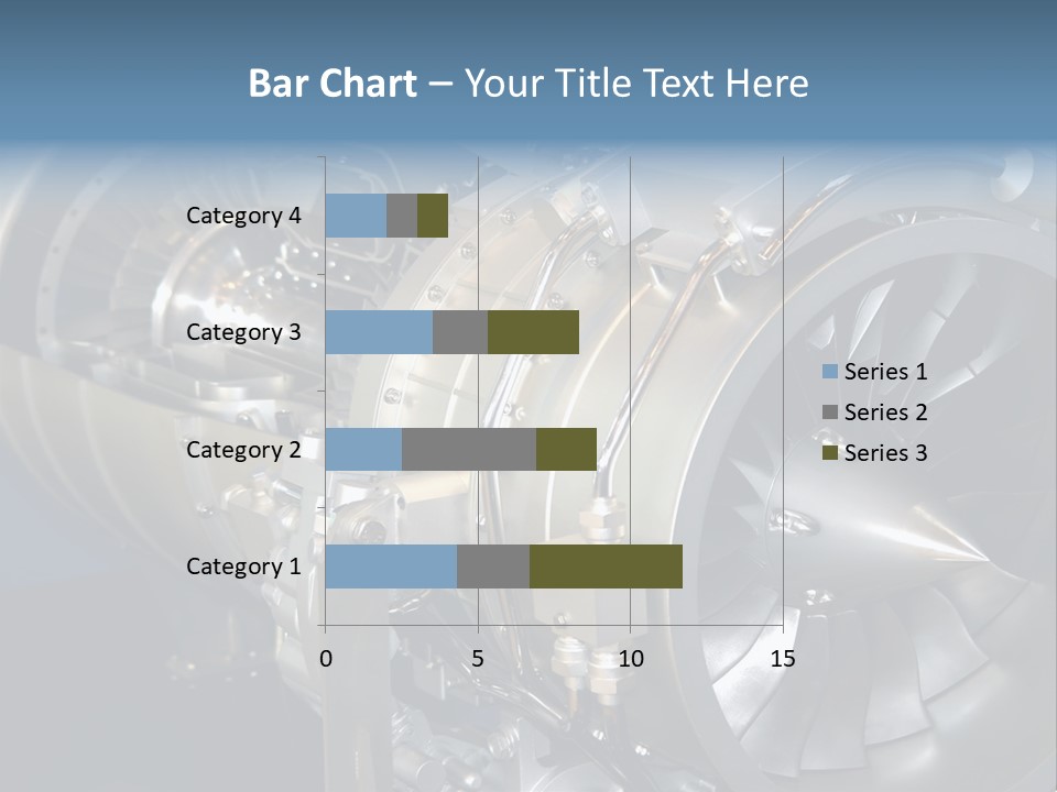 Turbine Mechanical Glimmer PowerPoint Template