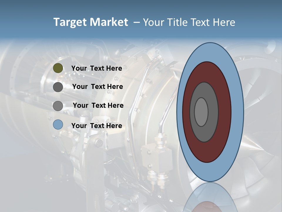 Turbine Mechanical Glimmer PowerPoint Template