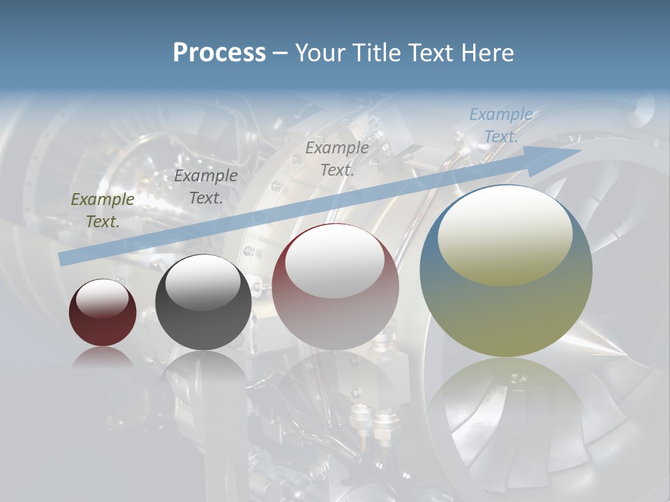 Turbine Mechanical Glimmer PowerPoint Template