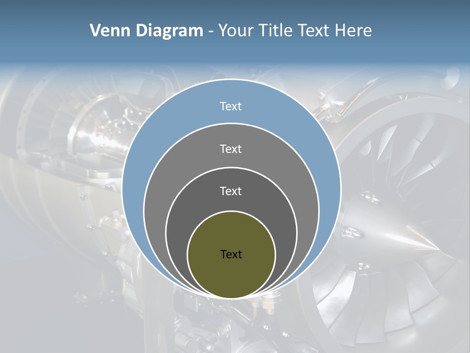 Turbine Mechanical Glimmer PowerPoint Template