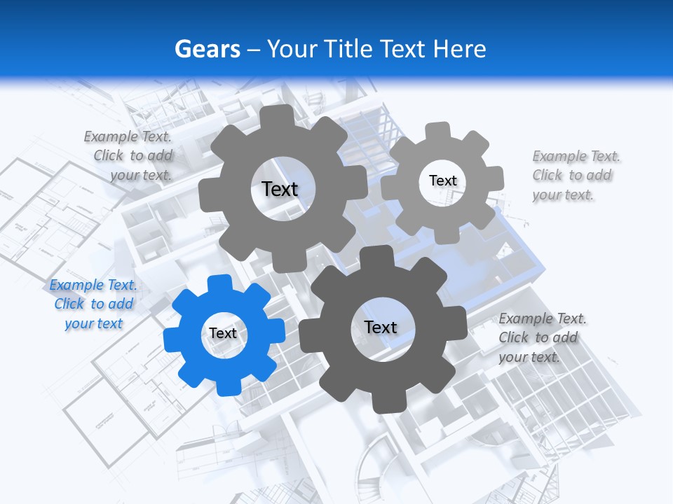 Flat Window Countryside PowerPoint Template