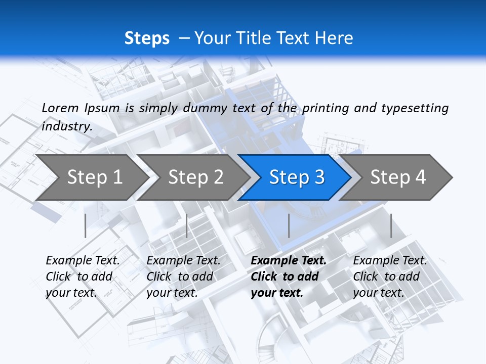 Flat Window Countryside PowerPoint Template