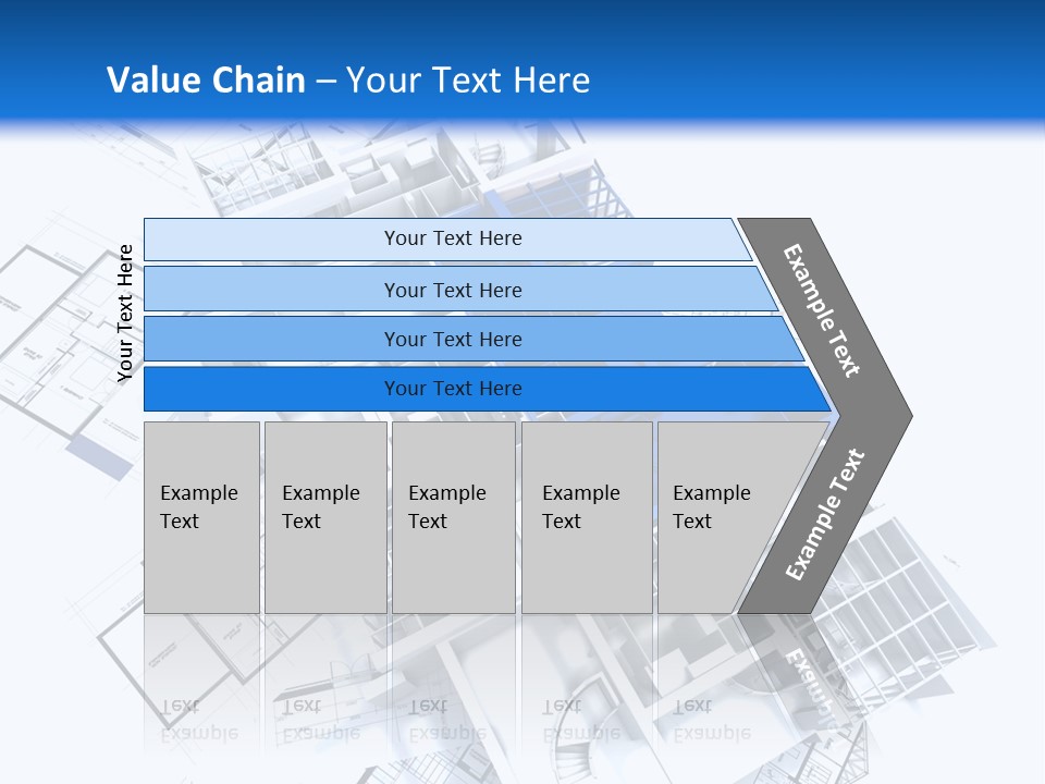 Flat Window Countryside PowerPoint Template