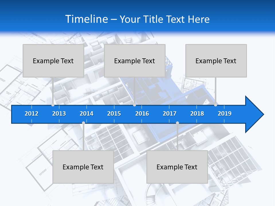 Flat Window Countryside PowerPoint Template