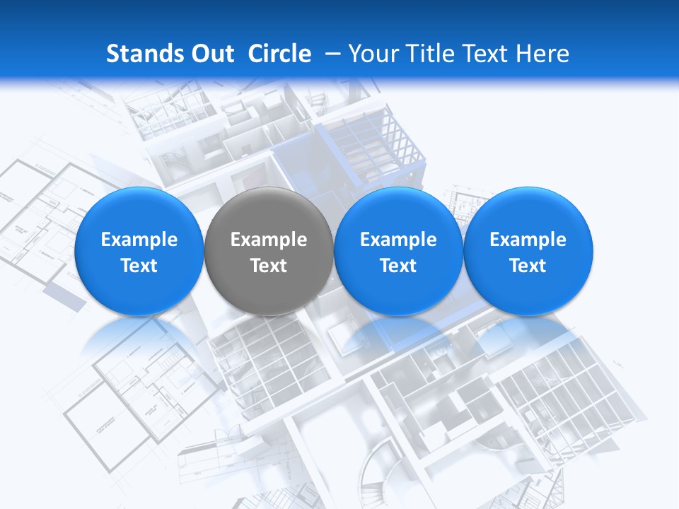 Flat Window Countryside PowerPoint Template