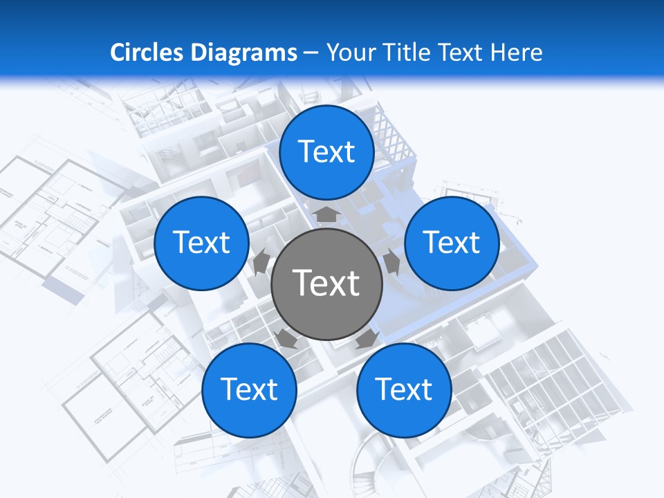 Flat Window Countryside PowerPoint Template