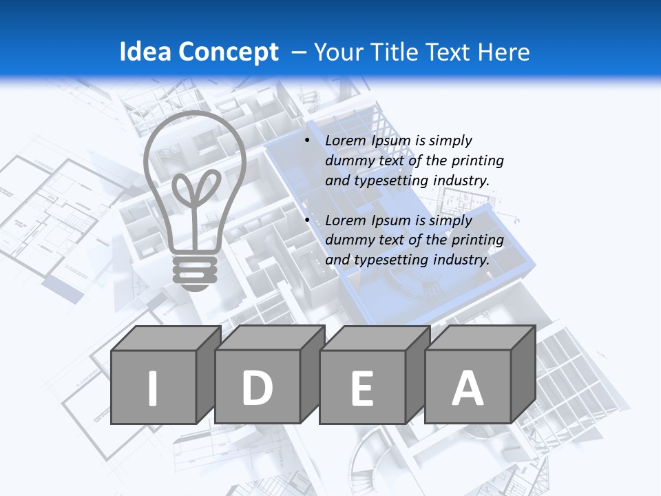Flat Window Countryside PowerPoint Template
