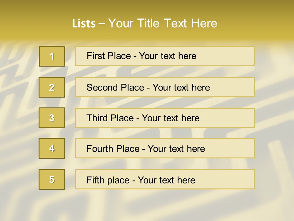 Path Swirl Texture PowerPoint Template