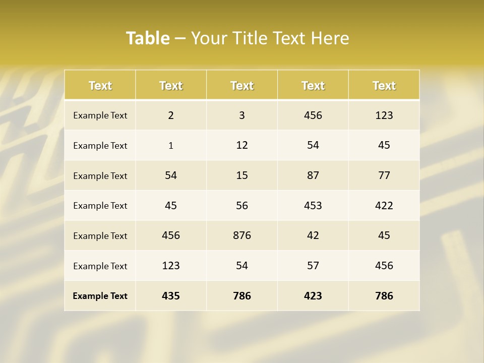 Path Swirl Texture PowerPoint Template