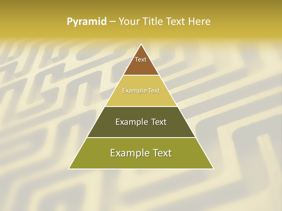 Path Swirl Texture PowerPoint Template