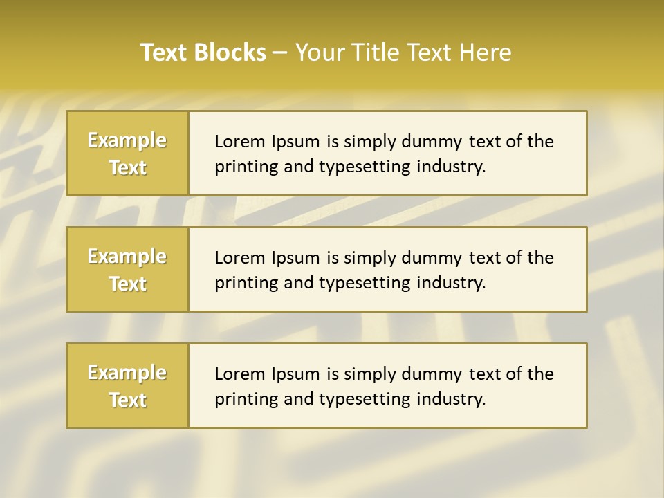 Path Swirl Texture PowerPoint Template