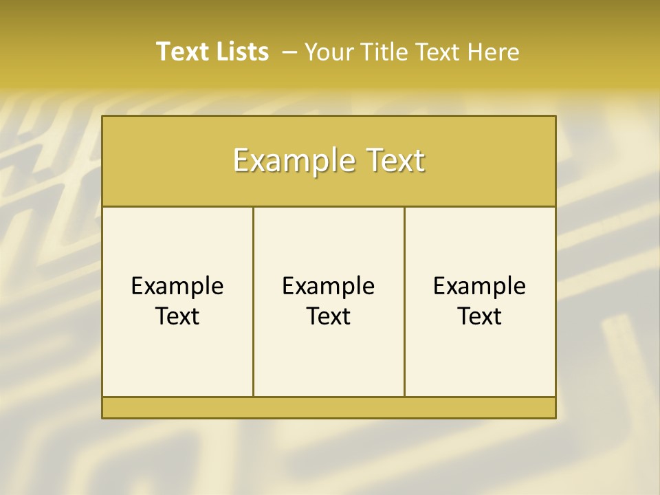 Path Swirl Texture PowerPoint Template