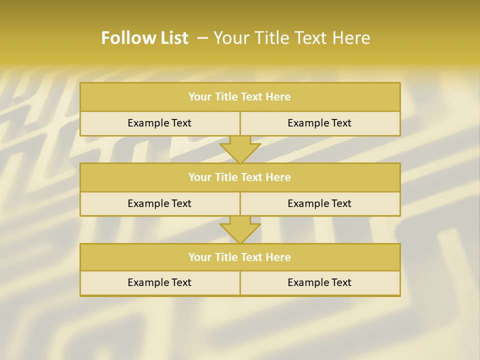 Path Swirl Texture PowerPoint Template
