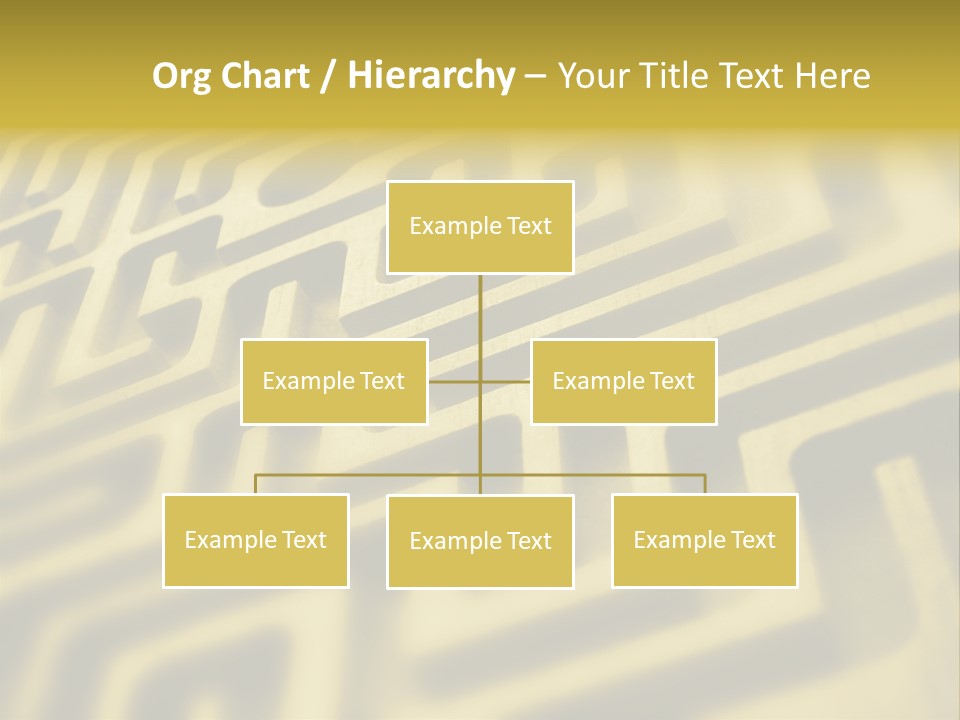 Path Swirl Texture PowerPoint Template