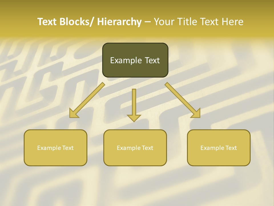 Path Swirl Texture PowerPoint Template