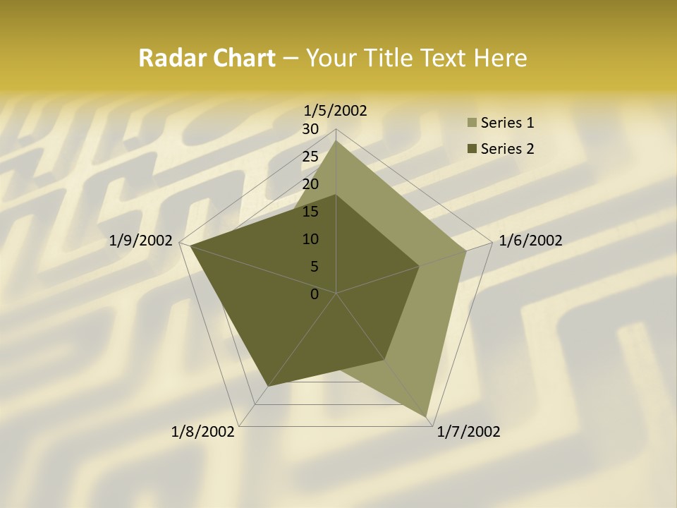 Path Swirl Texture PowerPoint Template