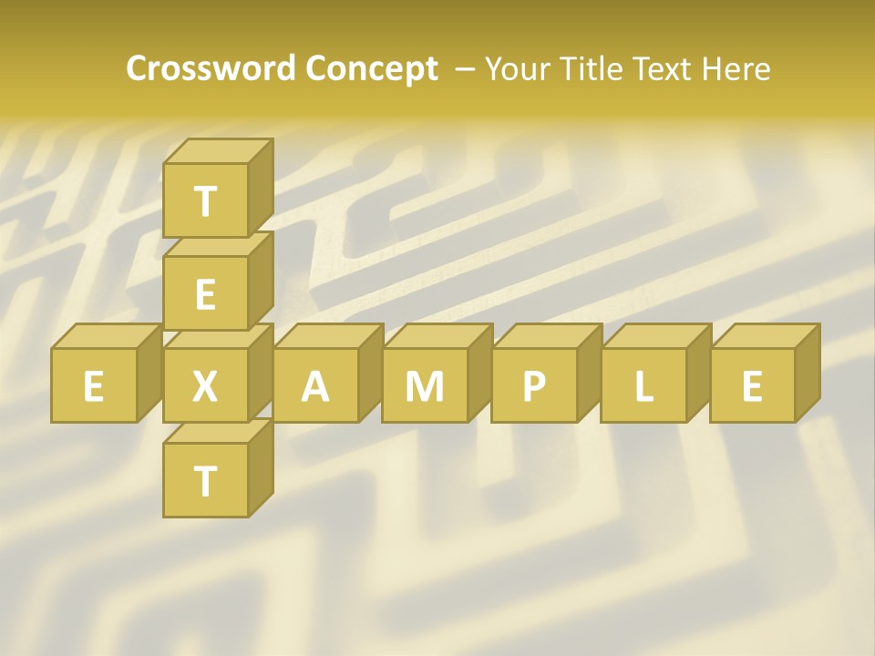 Path Swirl Texture PowerPoint Template