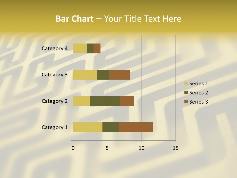 Path Swirl Texture PowerPoint Template