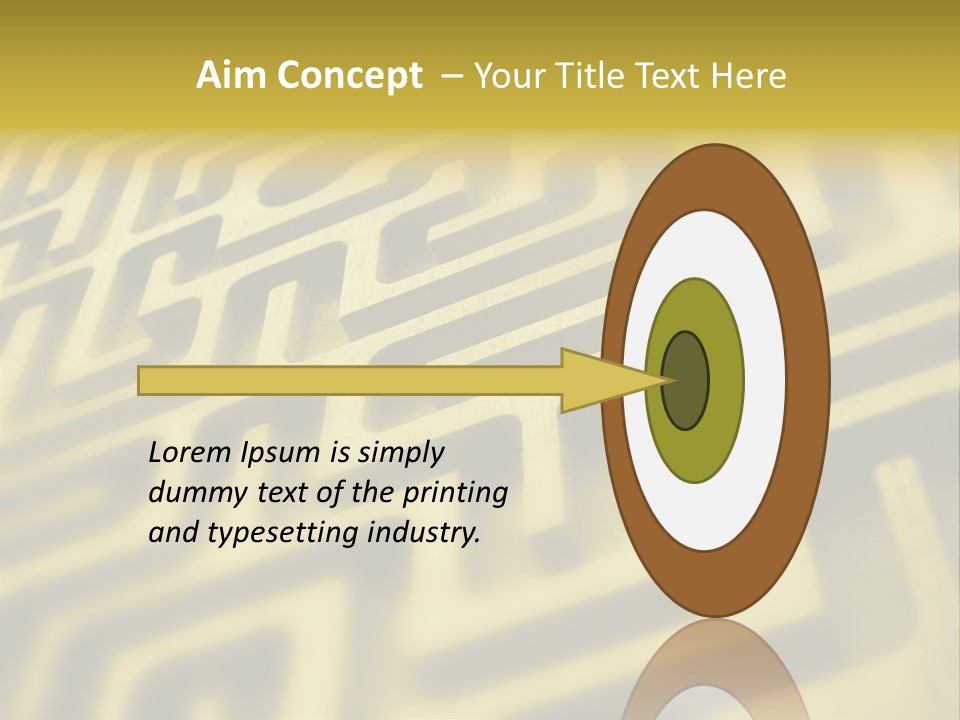 Path Swirl Texture PowerPoint Template