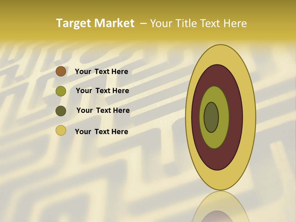 Path Swirl Texture PowerPoint Template