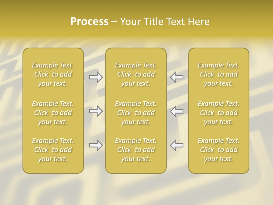 Path Swirl Texture PowerPoint Template
