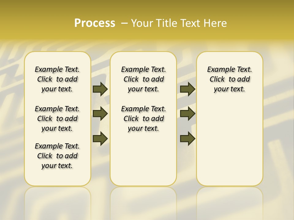 Path Swirl Texture PowerPoint Template