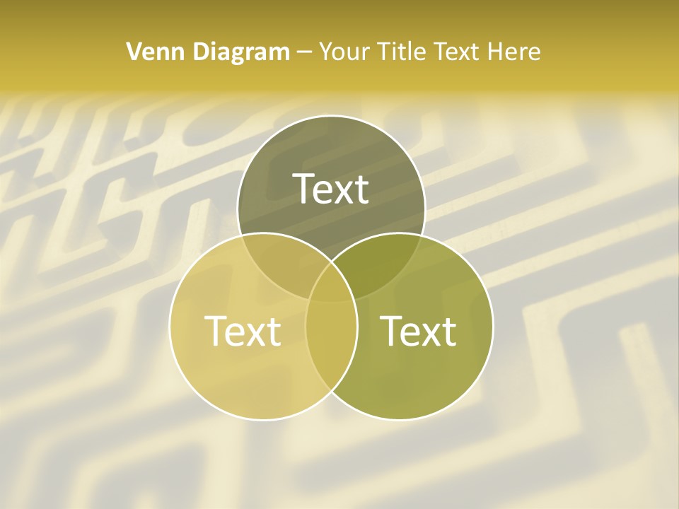 Path Swirl Texture PowerPoint Template