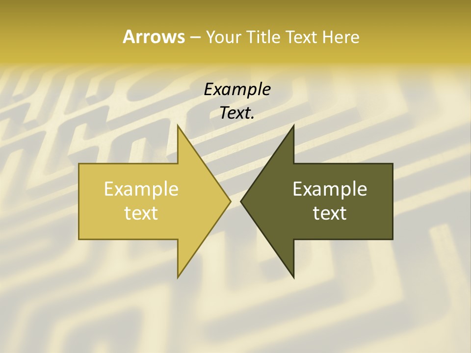 Path Swirl Texture PowerPoint Template