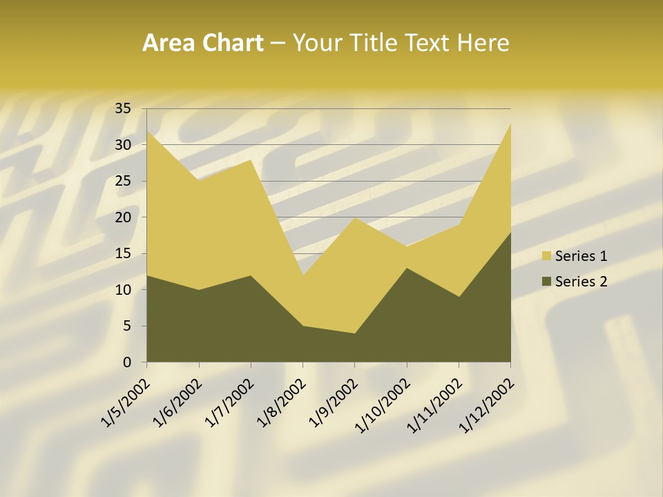 Path Swirl Texture PowerPoint Template