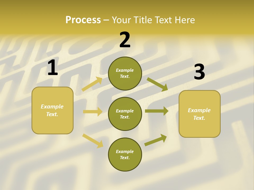 Path Swirl Texture PowerPoint Template