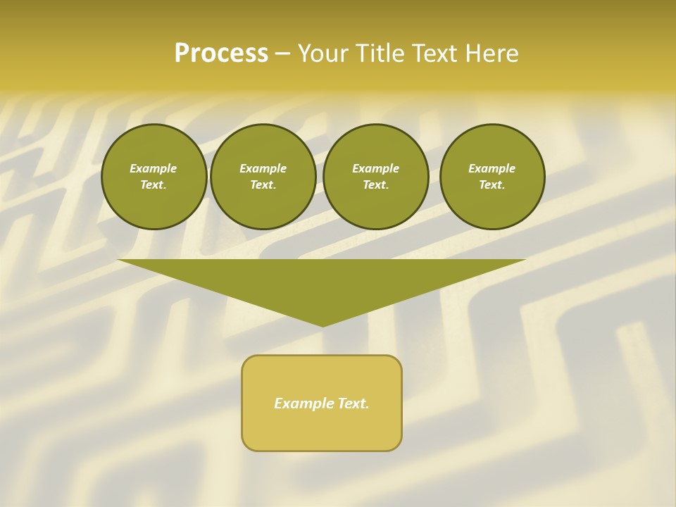 Path Swirl Texture PowerPoint Template