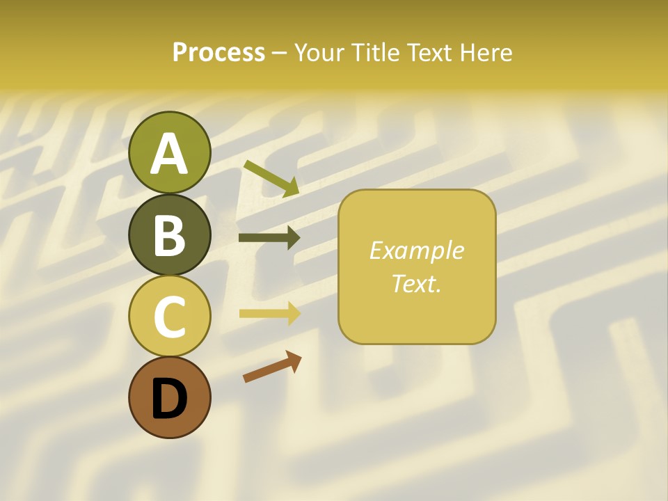 Path Swirl Texture PowerPoint Template
