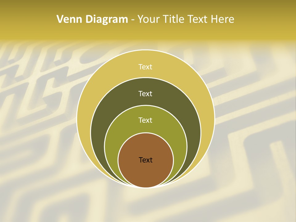 Path Swirl Texture PowerPoint Template