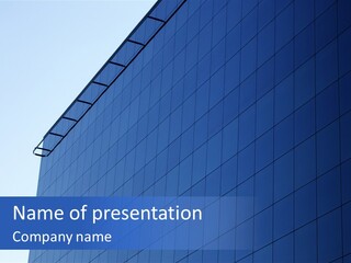 Exterior Window Corporation PowerPoint Template