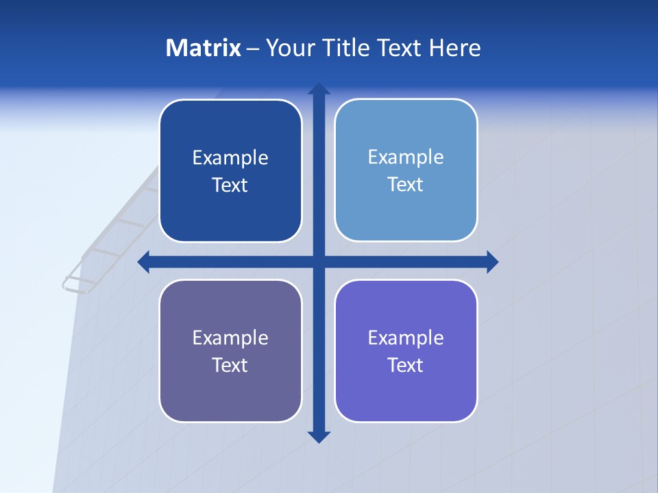 Exterior Window Corporation PowerPoint Template
