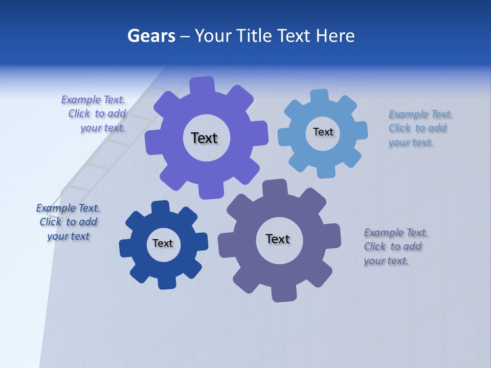 Exterior Window Corporation PowerPoint Template