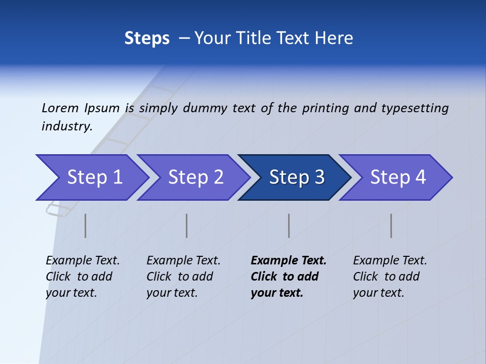Exterior Window Corporation PowerPoint Template
