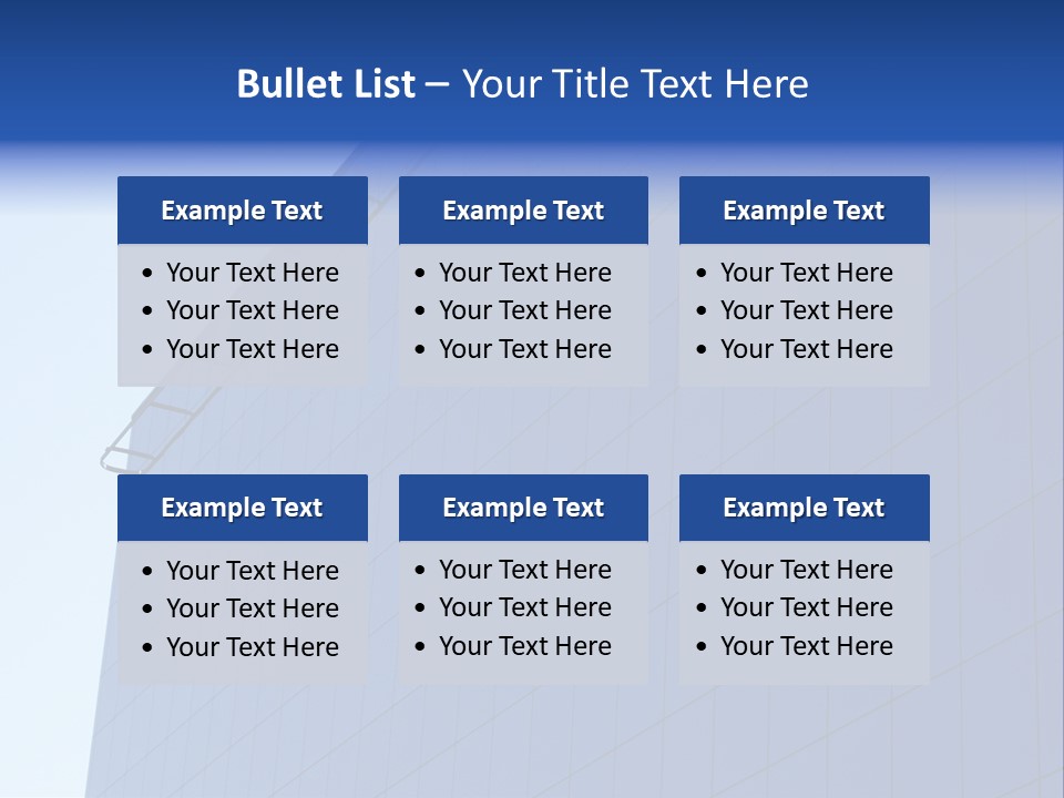 Exterior Window Corporation PowerPoint Template