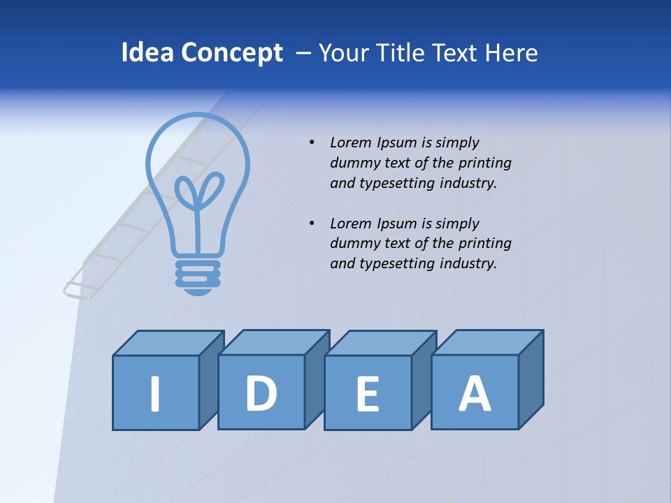 Exterior Window Corporation PowerPoint Template
