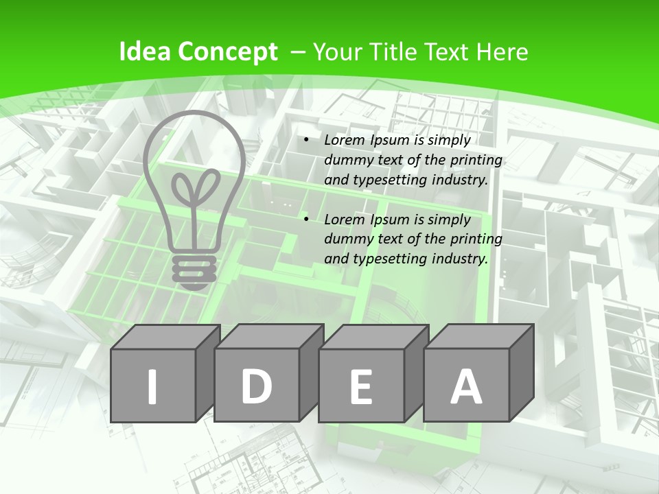 Shadow Scent Aromatic PowerPoint Template