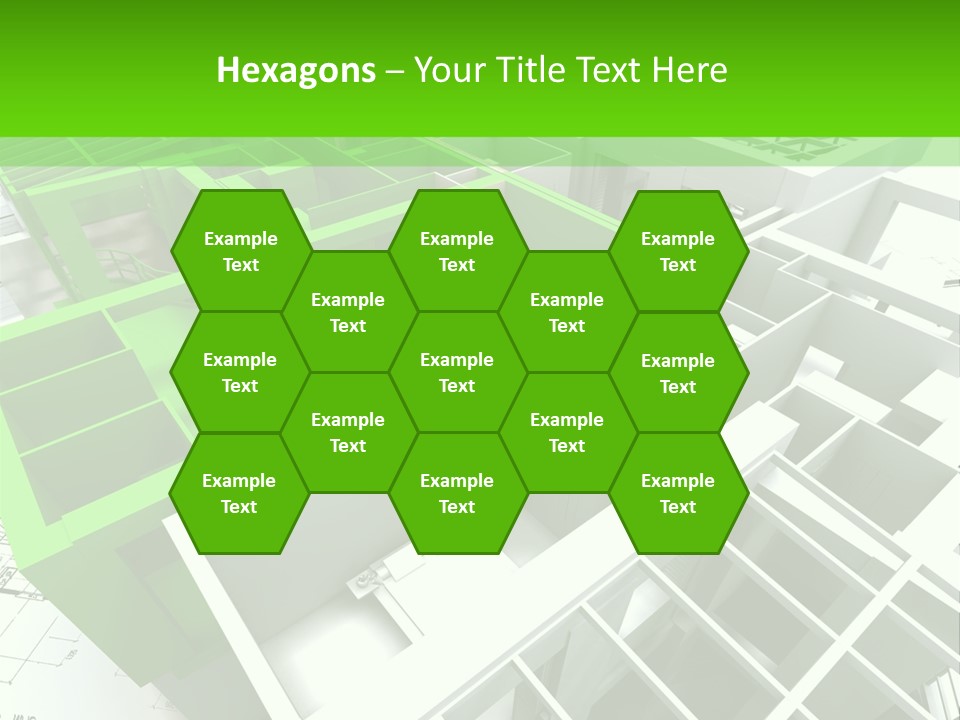 Chalet Roof Draw PowerPoint Template