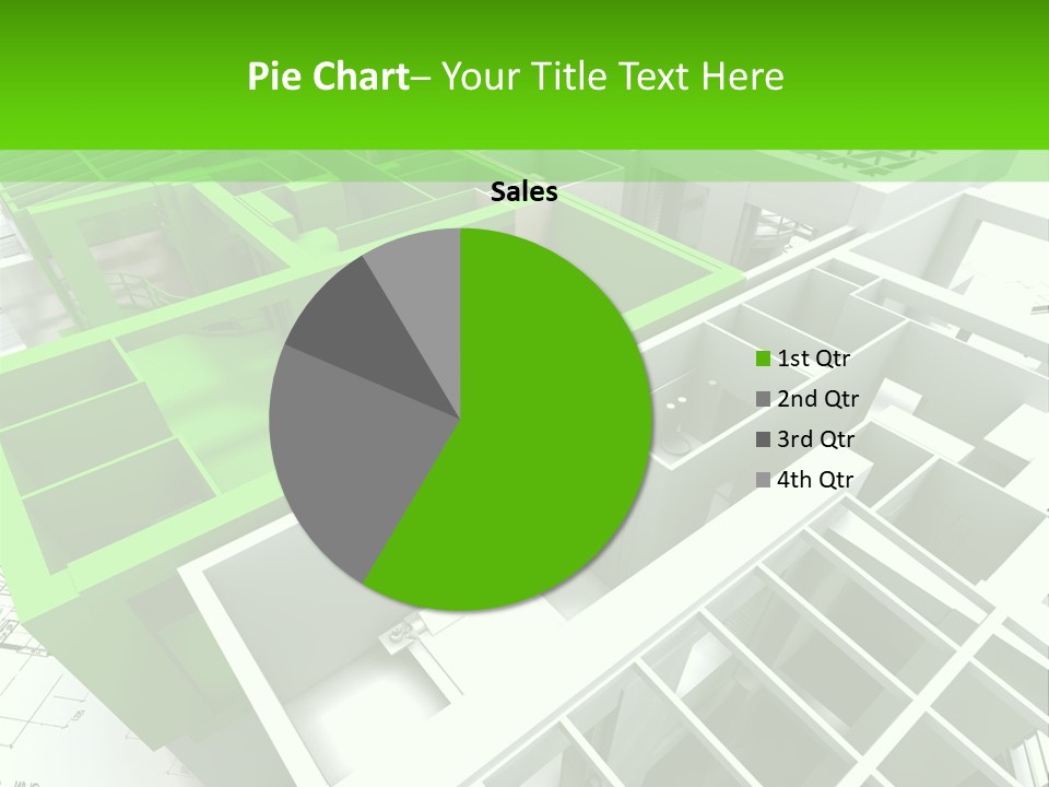 Chalet Roof Draw PowerPoint Template