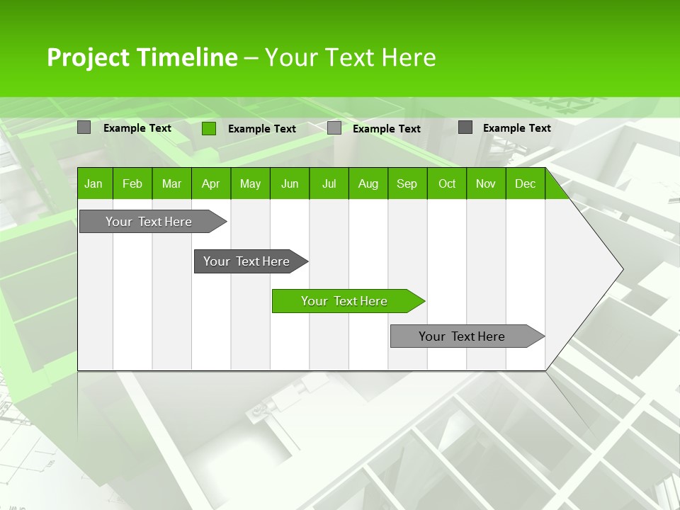 Chalet Roof Draw PowerPoint Template