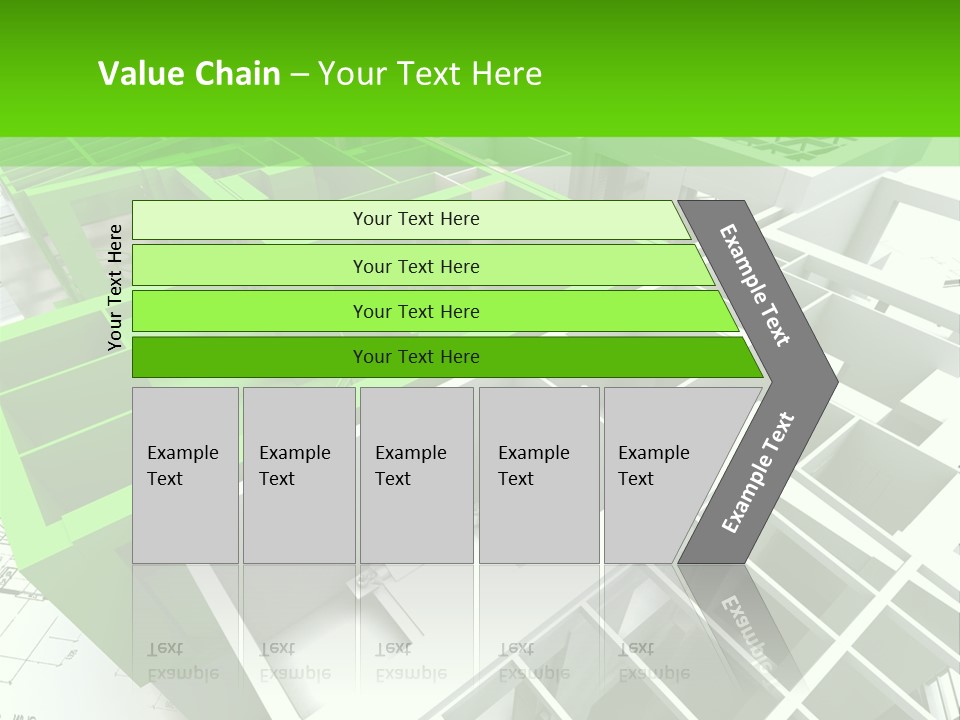 Chalet Roof Draw PowerPoint Template