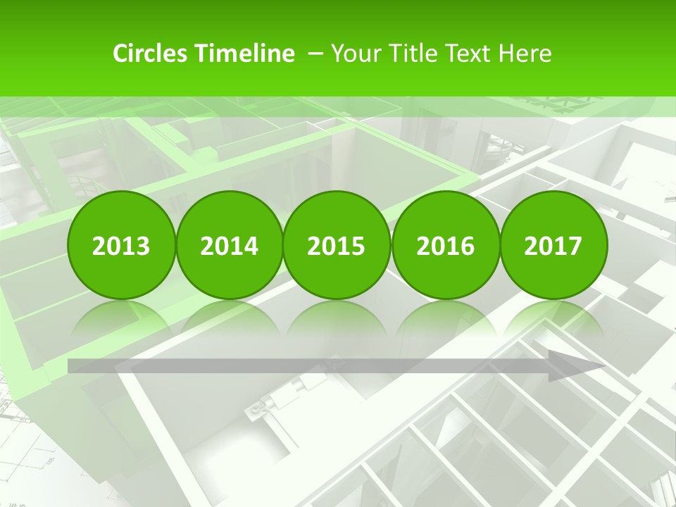 Chalet Roof Draw PowerPoint Template