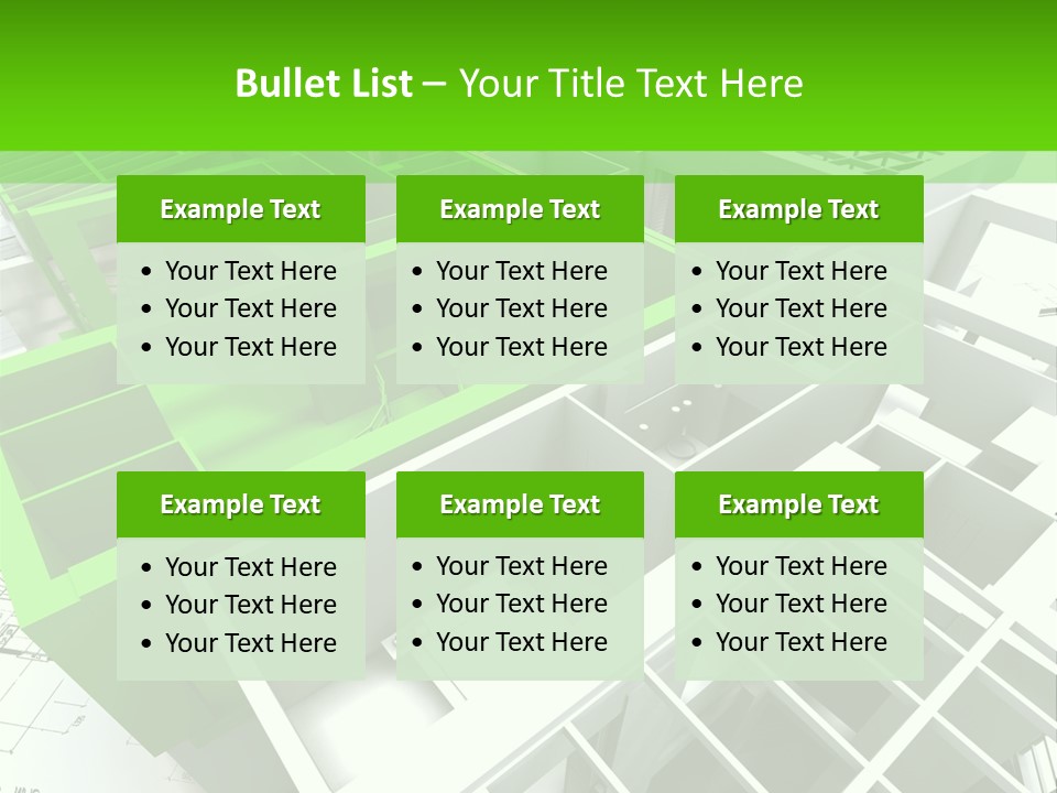 Chalet Roof Draw PowerPoint Template